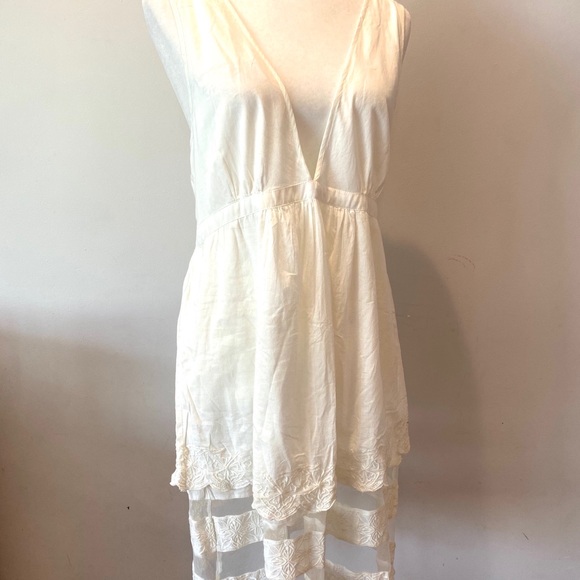 Anthropologie NWT Feather Bone 100% Cotton Dress - Picture 9 of 10